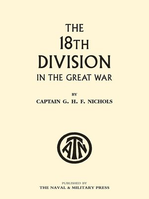 cover image of The 18th Division in the Great War